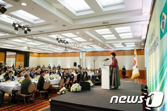 박근혜 대통령, 브라질 동포 오찬간담회 참석