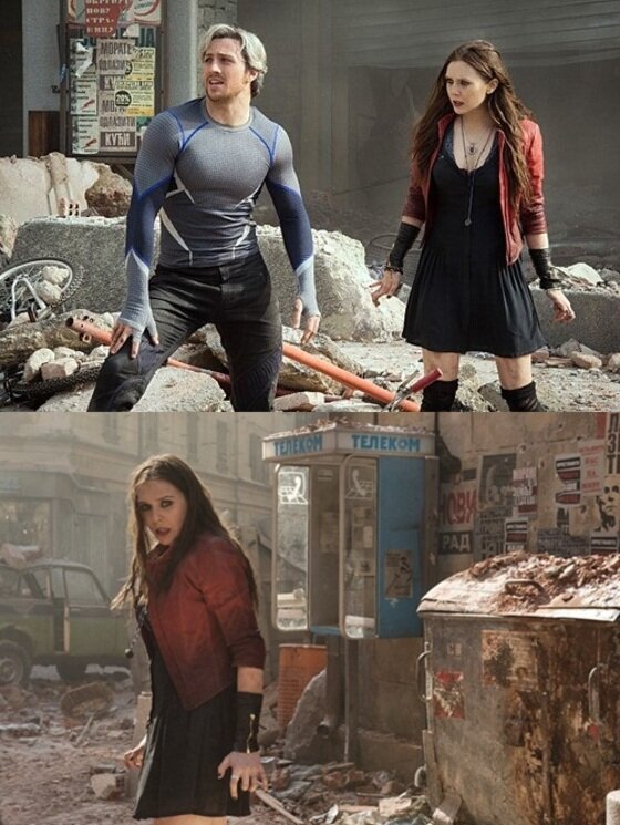 본문 이미지 - 엘리자베스 올슨이 관객의 시선을 사로잡았다.ⓒ News1스포츠/'어벤져스: 에이지 오브 울트론' 스틸