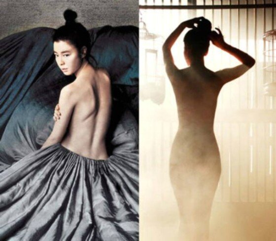 본문 이미지 - 배우 김규리가 과거 영화 &acute;미인도&acute;에서 전라 노출은 한 것이 재조명됐다.ⓒ News1스포츠 / 영화 &acute;미인도&acute; 스틸컷