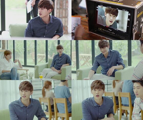 본문 이미지 - 신인배우 권도균이 화장품 광고를 통해 눈도장을 찍었다. ⓒ News1스포츠 / 이니스프리 광고 영상 캡처