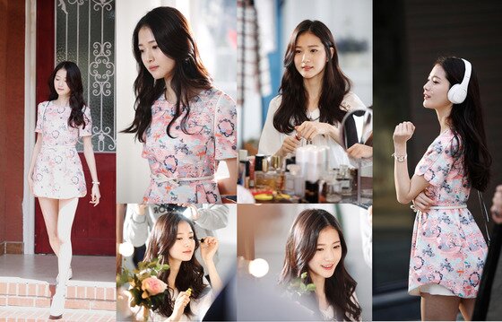 본문 이미지 - 배우 김현지의 뮤직비디오 촬영 현장 비하인드컷이 공개됐다. ⓒ News1 스포츠 / 위드메이