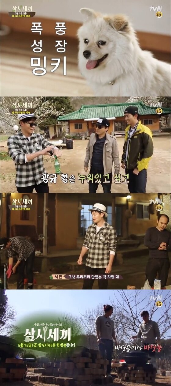 본문 이미지 - &acute;삼시세끼&acute; 예고편이 공개됐다. ⓒ News1스포츠 / tvN &acute;삼시세끼-정선편&acute; 캡처