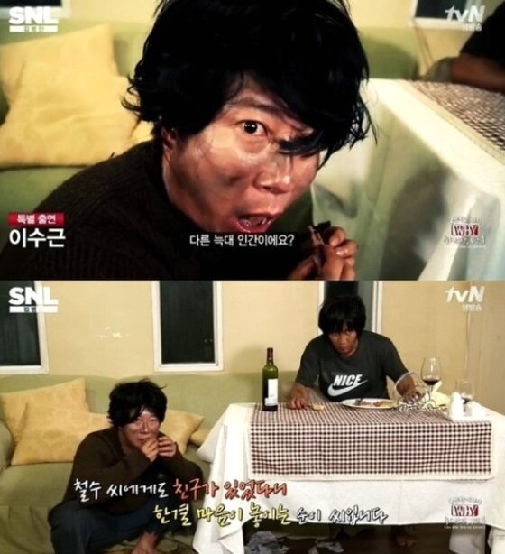 본문 이미지 - 'SNL코리아' 이수근 편이 호평 받고 있다.ⓒ News1스포츠/ tvN 캡쳐