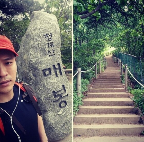 본문 이미지 - 김용준이 황정음과 결별 후 첫 근황을 공개했다. ⓒ 뉴스1스포츠 / 김용준 인스타그램