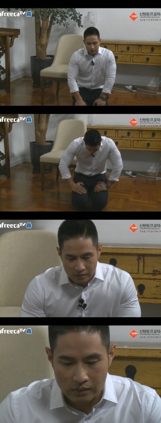 본문 이미지 - 가수 유승준이 해병대 홍보대사를 한 적이 없다고 고백했다.ⓒ News1스포츠/ 아프리카 tv(신현원프로덕션)