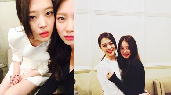 본문 이미지 - 공승연이 설리와 찍은 사진을 공개했다.ⓒ News1 스포츠/공승연 인스타그램