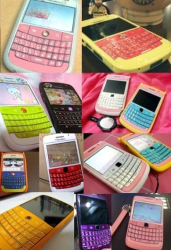 본문 이미지 - 하우징(housing)을 마친 블랙베리