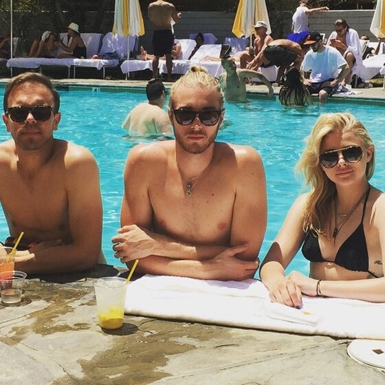 본문 이미지 - 클로이 모레츠의 가슴 타투가 화제다. ⓒ News1 스포츠 / 트레버 모레츠 인스타그램