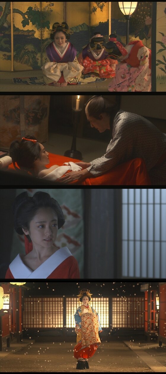 본문 이미지 -  '벚꽃 물든 게이샤'가 안방극장에서 공개된다. ⓒ News1스포츠 / 영화 '벚꽃 물든 게이샤' 스틸컷