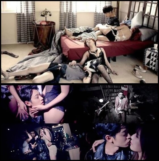 본문 이미지 - 정준영 'OMG' 19금 뮤직비디오가 화제다. ⓒ 뉴스1스포츠 / 'OMG' 뮤직비디오 캡처