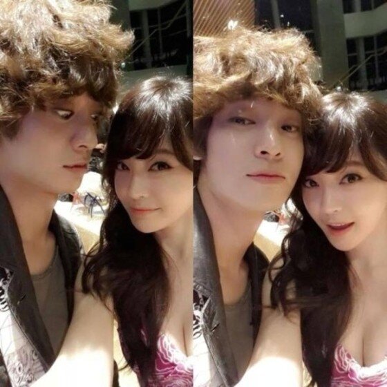 본문 이미지 - 서유리가 정준영과 함께 찍은 사진으로 화제를 모으고 있다. ⓒ News1 스포츠 / 서유리 트위터