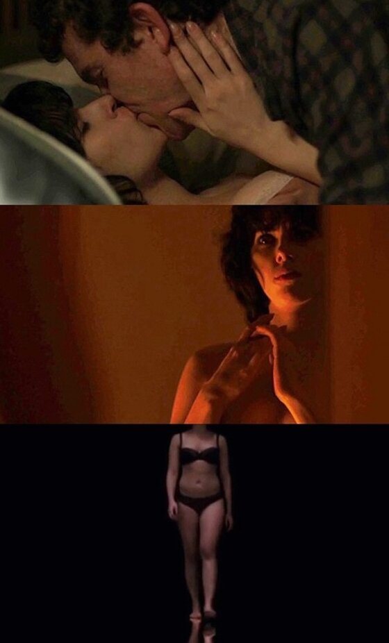 본문 이미지 - 스칼렛 요한슨의 과거 베드신 영상이 관심받고 있다. ⓒ News1 스포츠 / 영화 '언더 더 스킨' 캡처