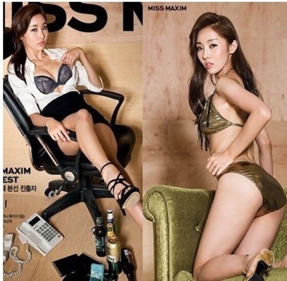 본문 이미지 - 이현지의 맥심 화보가 재조명되고 있다. ⓒ 뉴스1스포츠 / 맥심 화보