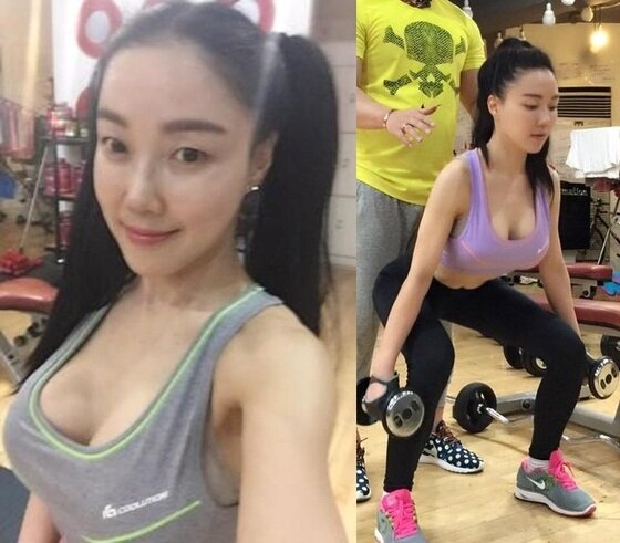 본문 이미지 - 머슬마니아 1위를 차지한 낸시랭이 엄청난 볼륨감을 과시했다.ⓒ News1스포츠/ 낸시랭 SNS