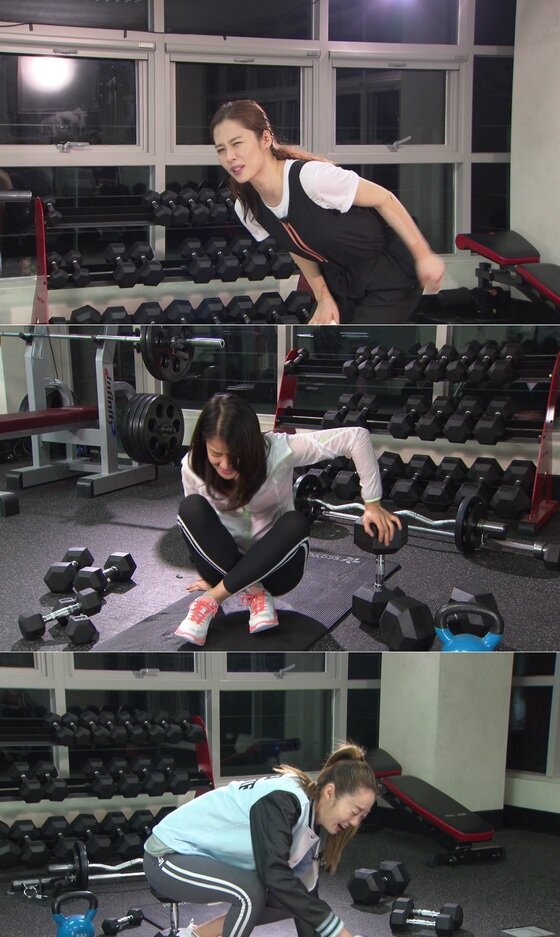 본문 이미지 - '레이디액션' 여배우들의 리얼한 신음 소리가 담긴 영상이 공개됐다. ⓒ 뉴스1스포츠 / KBS