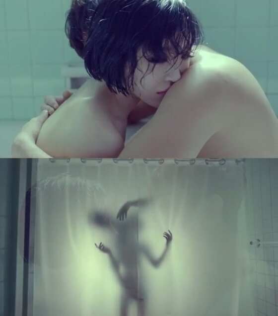 본문 이미지 - 주지훈 가인 뮤직비디오 애정신이 관심을 받고 있다. ⓒ News1 스포츠 / &acute;Fxxk U&acute; 뮤직비디오 캡처