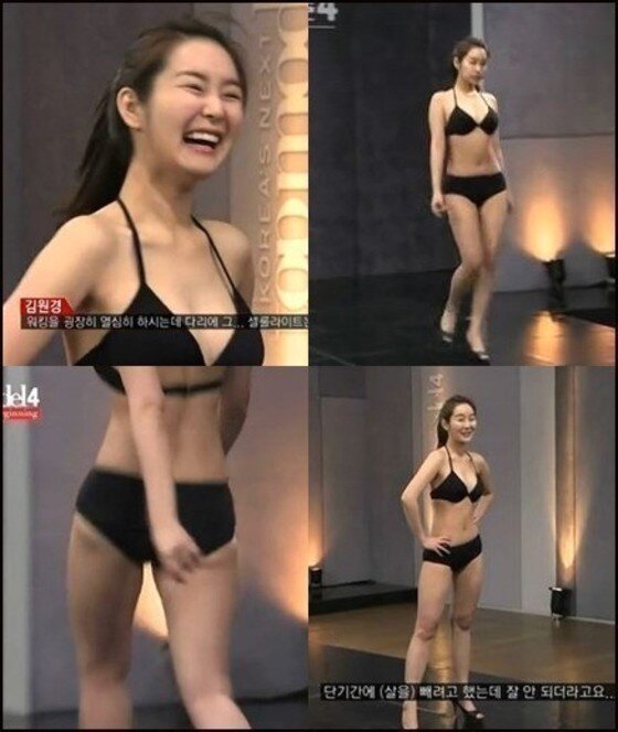 본문 이미지 - MSI가 개막한 가운데 롤 여신 조은나래의 과거 모습이 공개했다. ⓒ News1스포츠 / On Style '도전 슈퍼모델 코리아4' 캡처