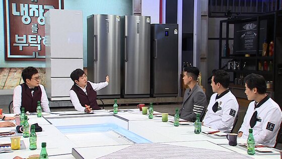 본문 이미지 - &acute;냉장고를 부탁해&acute; 션이 냉장고를 공개했다. ⓒ News1스포츠 / JTBC