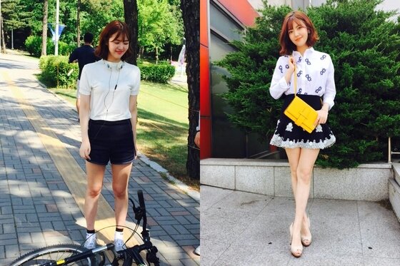 본문 이미지 - 걸그룹 레인보우의 정윤혜가 MBC 새 일일드라마 ‘위대한 조강치처’의 촬영장 비하인드 컷을 공개했다.ⓒ 뉴스1스포츠 / DSP미디어