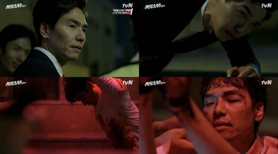 본문 이미지 - 김태훈이 &acute;신분을 숨겨라&acute;에서 정의로운 경찰로 변신했다. ⓒ News1스포츠 / tvN &acute;신분을 숨겨라&acute;