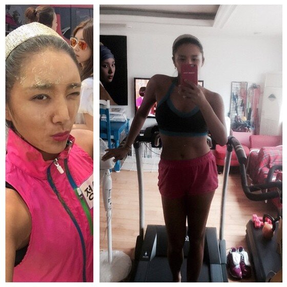 본문 이미지 - 정아름이 남다른 방법으로 본방사수를 독려했다. ⓒ News1 스포츠/정아름 인스타그램