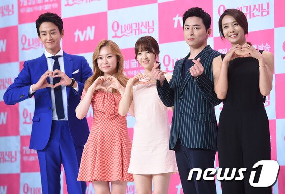 본문 이미지 - 주연배우들이 '오 나의 귀신님' 기자간담회에 참석했다. ⓒ News1스포츠DB