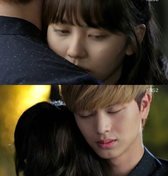 본문 이미지 - 육성재가 '후아유'에서 열연을 펼치고 있다. ⓒ News1스포츠 / KBS2 '후아유-학교2015' 캡처