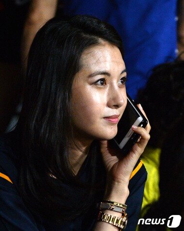 본문 이미지 - '국민타자' 이승엽의 아내 이송정씨. /뉴스1 ⓒ News1 자료사진.