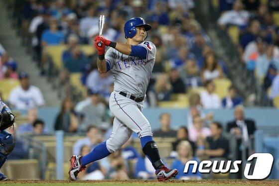본문 이미지 - 텍사스  레인저스 추신수. ⓒ AFP=News1