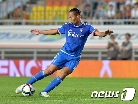 본문 이미지 - 재일교포 3세 출신으로 북한 축구 국가대표팀과 K리그 등에서 활약했던 정대세 선수. 2015.7.1/뉴스1 ⓒ News1 이재명 기자