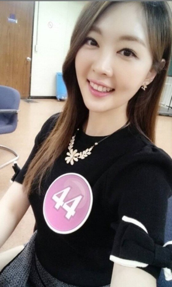 본문 이미지 - 윤지연 아나운서가 '1대100' 촬영 인증샷을 공개했다.ⓒ News1스포츠/ 윤지연 인스타그램