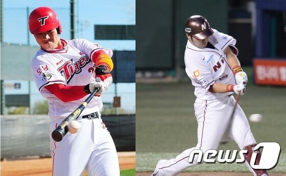 본문 이미지 - LG 트윈스에서 팀을 옮긴 뒤 잠재력을 폭발했던 김상현(현 kt 위즈)과 박병호(넥센 히어로즈). (뉴스1 자료사진)ⓒ News1
