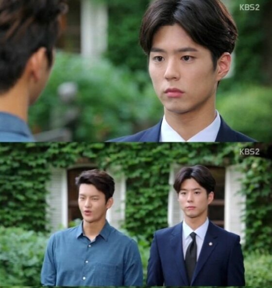 본문 이미지 - ‘너를 기억해’ 서인국이 박보검에게 다정한 모습을 보였다.ⓒ News1스포츠/KBS2 '너를 기억해' 캡처