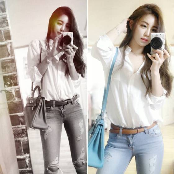 본문 이미지 - 강예빈이 남자들의 로망을 자극했다. ⓒ News1스포츠/ 강예빈 인스타그램