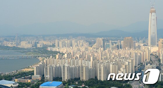 본문 이미지 - 서울 송파구 일대 아파트 단지. ⓒ News1 DB