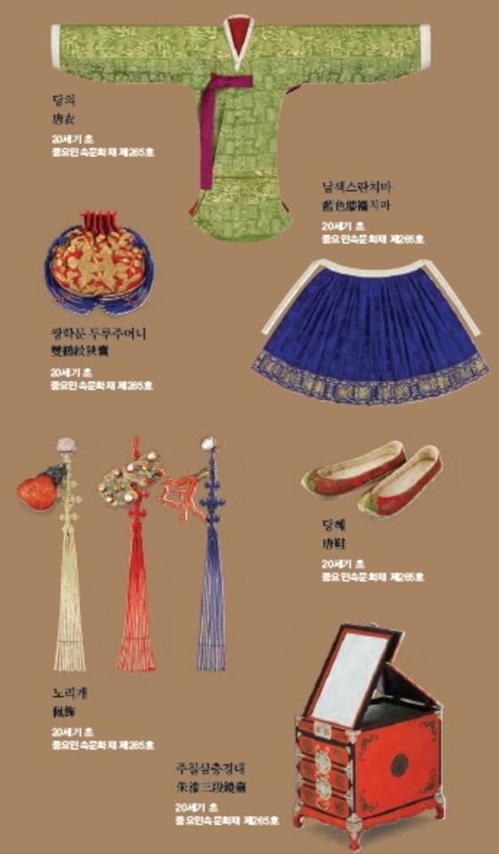 본문 이미지 - 왕실여성의 의복과 장신구 ⓒ News1