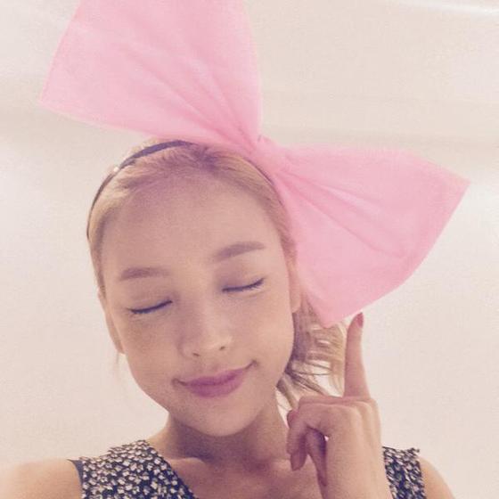 본문 이미지 - 구하라 14일 솔로 데뷔 소식이 전해진 가운데 과거 사진에 관심이 쏠리고 있다. ⓒ News1 스포츠/구하라 트위터