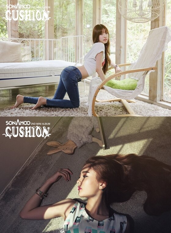 본문 이미지 - 신인 걸그룹 소나무의 '쿠션(CUSHION) 티저 이미지가 기습 공개됐다. ⓒ News1스포츠 / TS엔터테인먼트