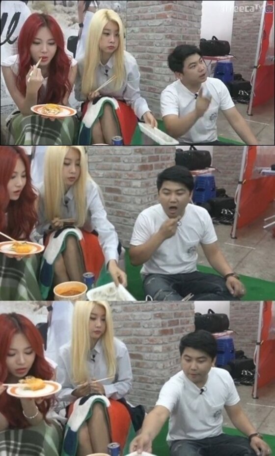 본문 이미지 - 최군이 걸스데이 태도논란을 해명했다. ⓒ News1스포츠 / 아프리카 TV 캡처