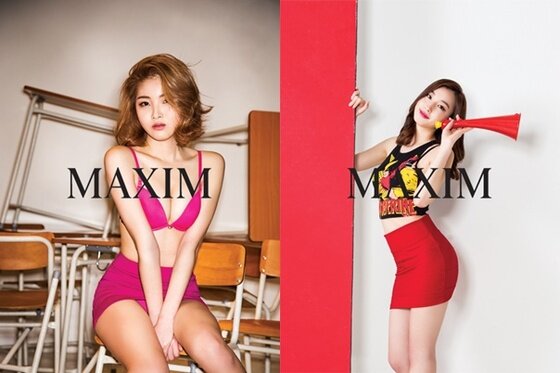 본문 이미지 - 2015 미스맥심 콘테스트가 16강전에 접어들었다. ⓒ News1스포츠 / 맥심