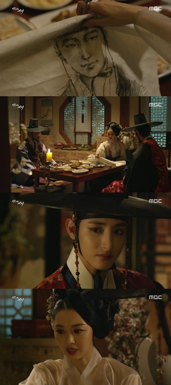 본문 이미지 - &acute;밤선비&acute; 이수혁이 장희진 앞에 나타났다. ⓒ News1스포츠 / MBC &acute;밤을 걷는 선비&acute; 캡처