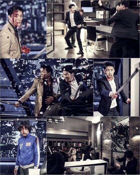 본문 이미지 - '라스트'가 강렬한 액션신을 예고했다. ⓒ News1스포츠 / 드라마하우스&에이스토리