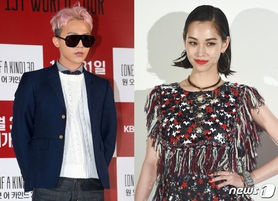 본문 이미지 - 지드래곤과 키코 결별 소식이 전해졌다.  @News1DB