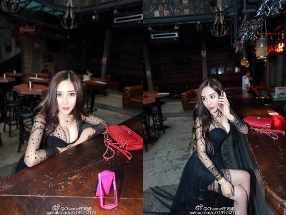 본문 이미지 - 중국 모델 왕상연이 근황을 공개했다.  ⓒ News1스포츠 / 왕상연 웨이보