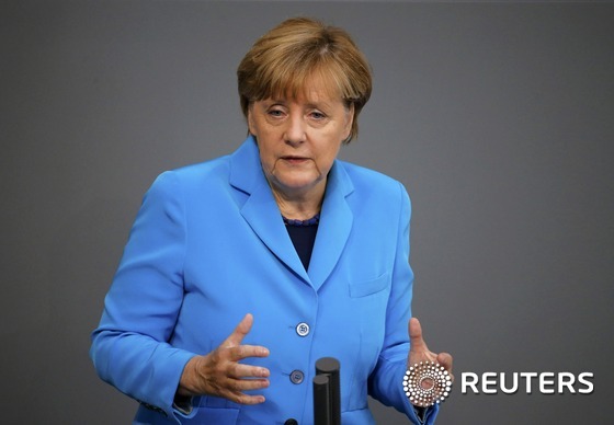 앙겔라 메르켈 독일 총리. © 로이터=뉴스1