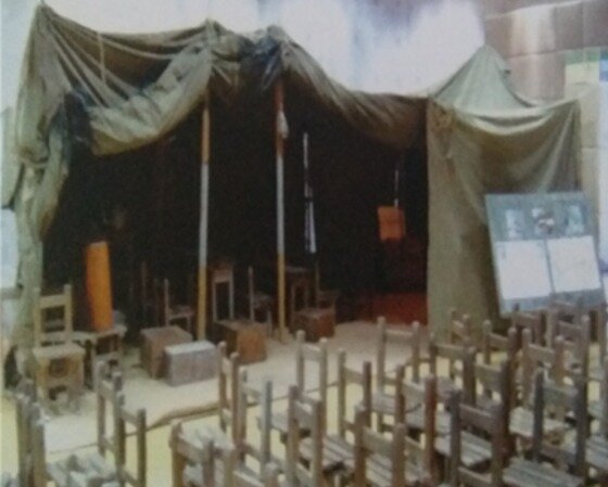 본문 이미지 - 천막학교  ⓒ전갑주