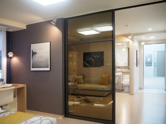 본문 이미지 - 33㎡타입 유닛 모습/제공=롯데건설 