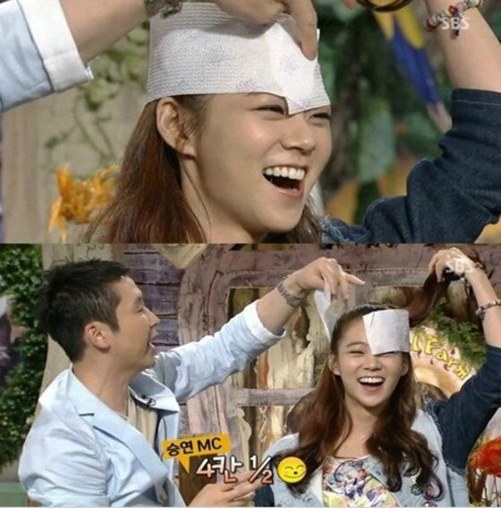 본문 이미지 - '동물농장' MC 한승연의 머리 크기가 뒤늦게 눈길을 모은다.ⓒ News1스타 / SBS 