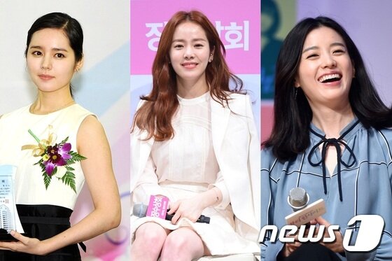 본문 이미지 - 배우 한가인과 한지민, 한효주가 현 소속사인 BH엔터테인먼트에 잔류한다.  ⓒ News1star DB