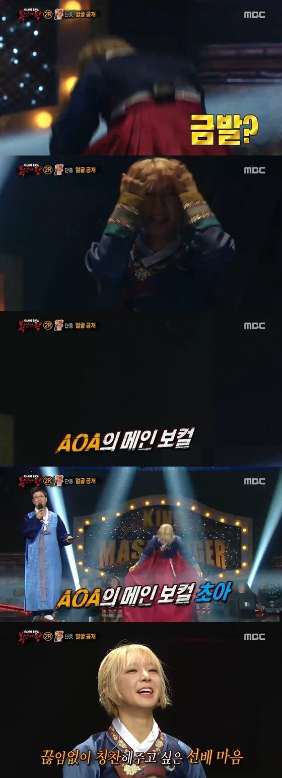 본문 이미지 - 27일 오후 4시30분 MBC &acute;일밤-복면가왕&acute;이 방송됐다. ⓒ News1 star / MBC &acute;일밤-복면가왕&acute; 캡처 